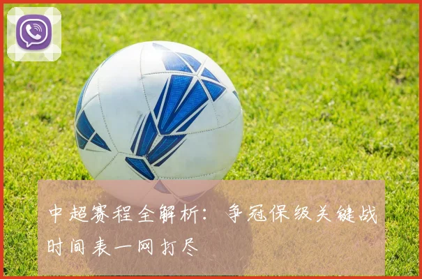 中超赛程全解析：争冠保级关键战时间表一网打尽